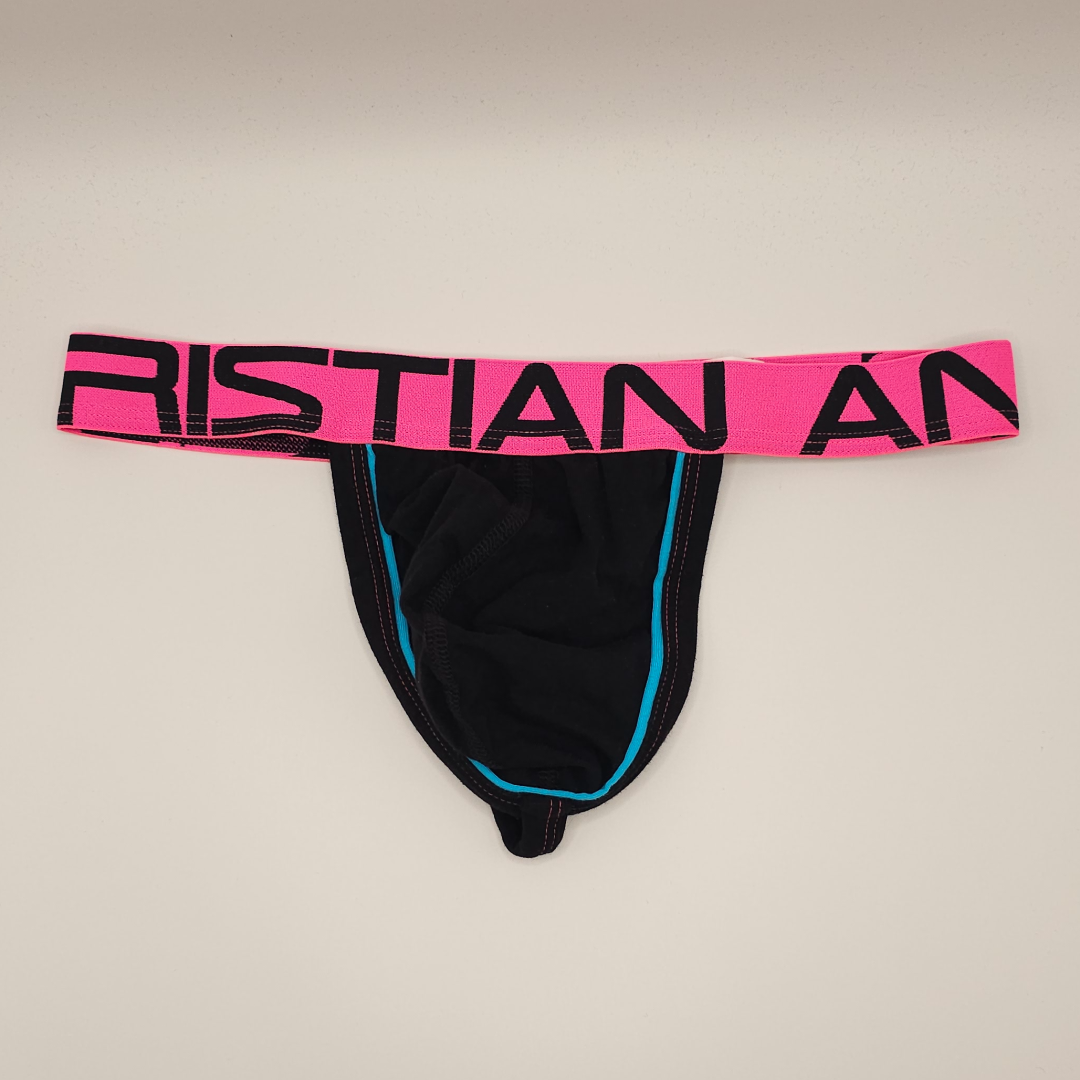 Andrew Christian Thong (pink Waistband)
