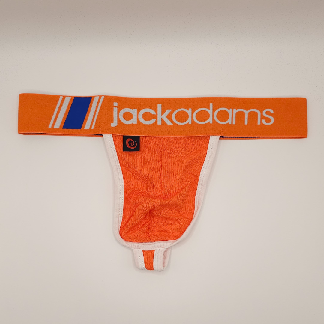 Jack Adams Boost Air Mesh Thong With Lift Sling (orange)