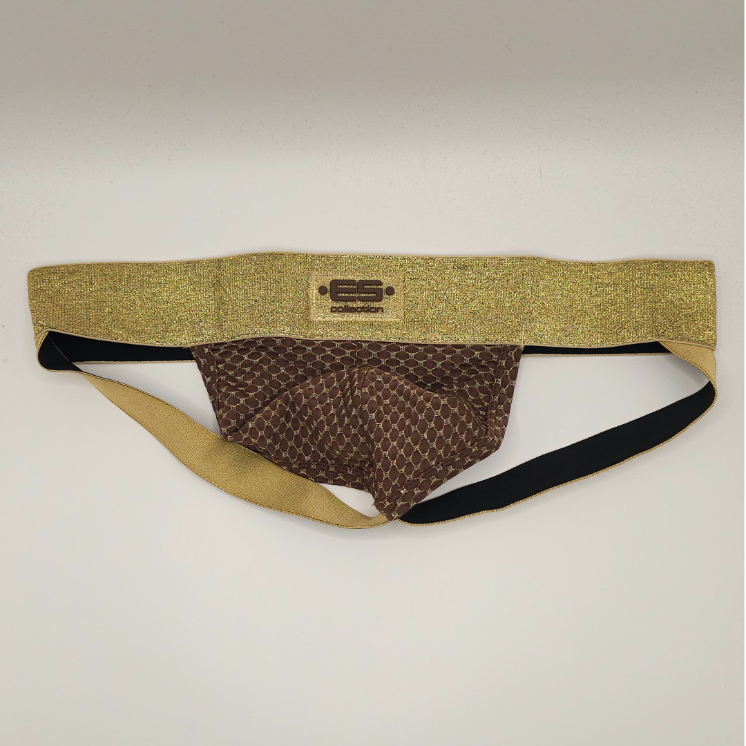 Es Collection Jockstrap (gold Waistband)