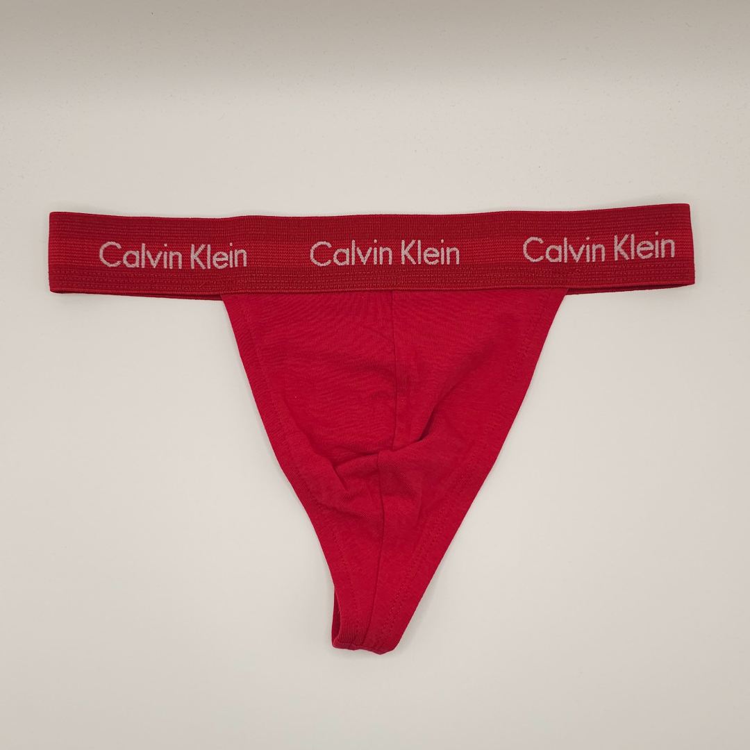 Calvin Klein Thong (wine Red)