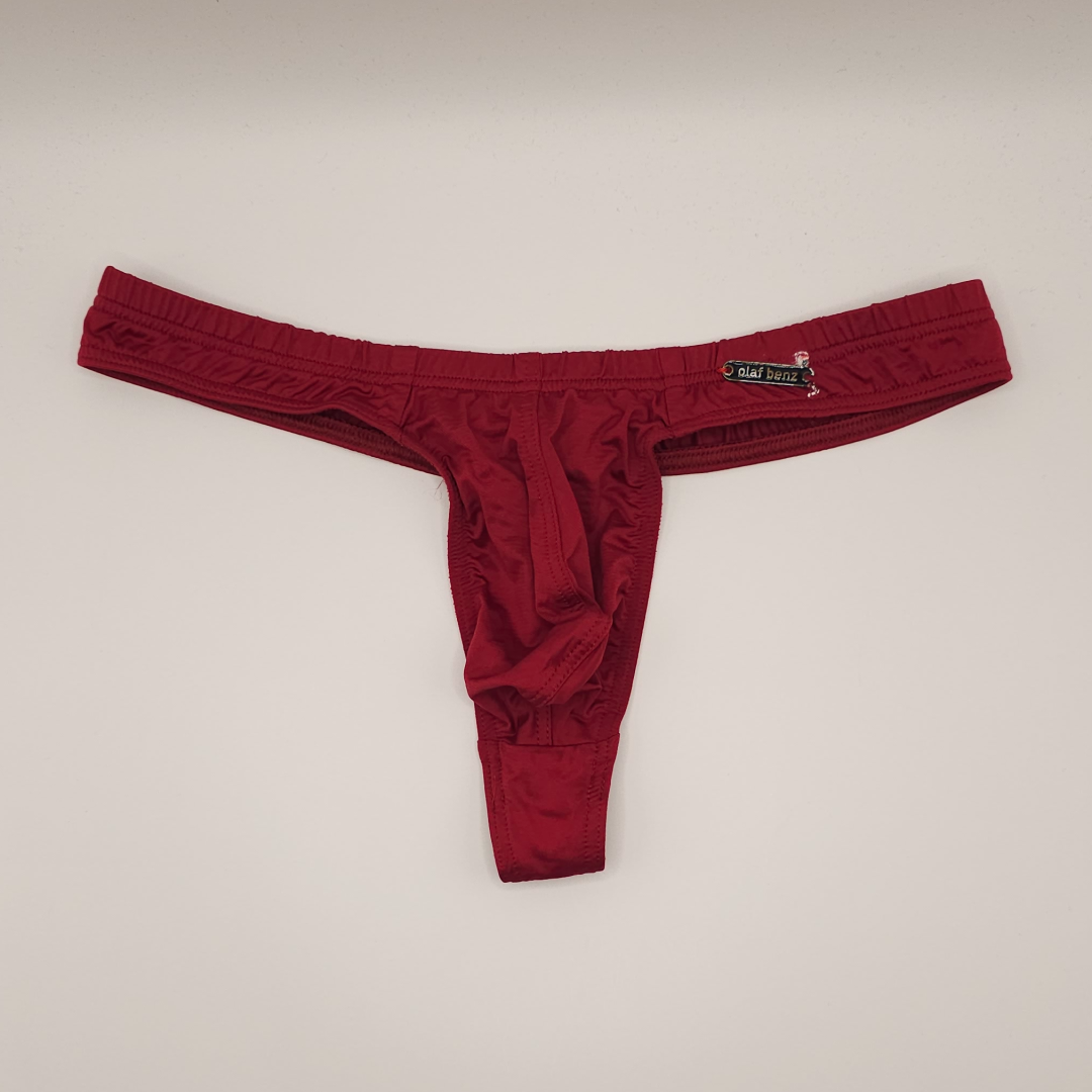 Olaf Benz Maroon Thong
