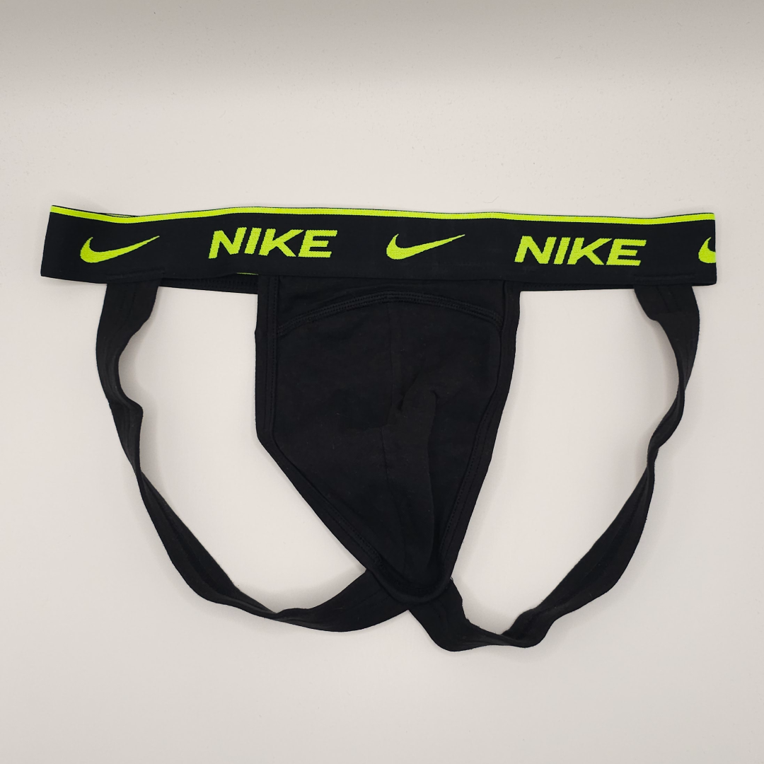 Nike Jockstrap (neon Yellow Logo Waistband)