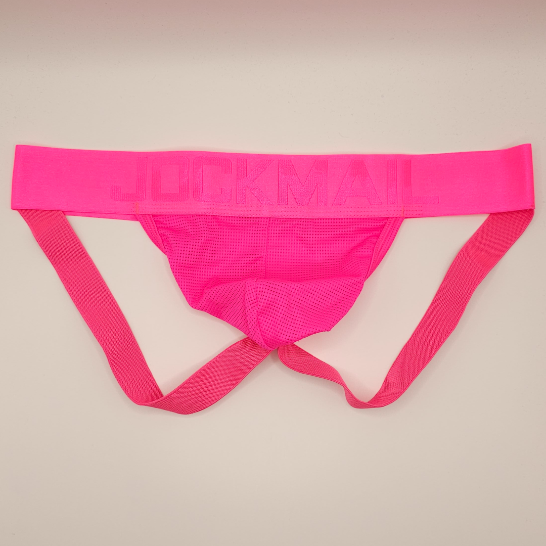 Jockmail Jockstrap Neon Pink