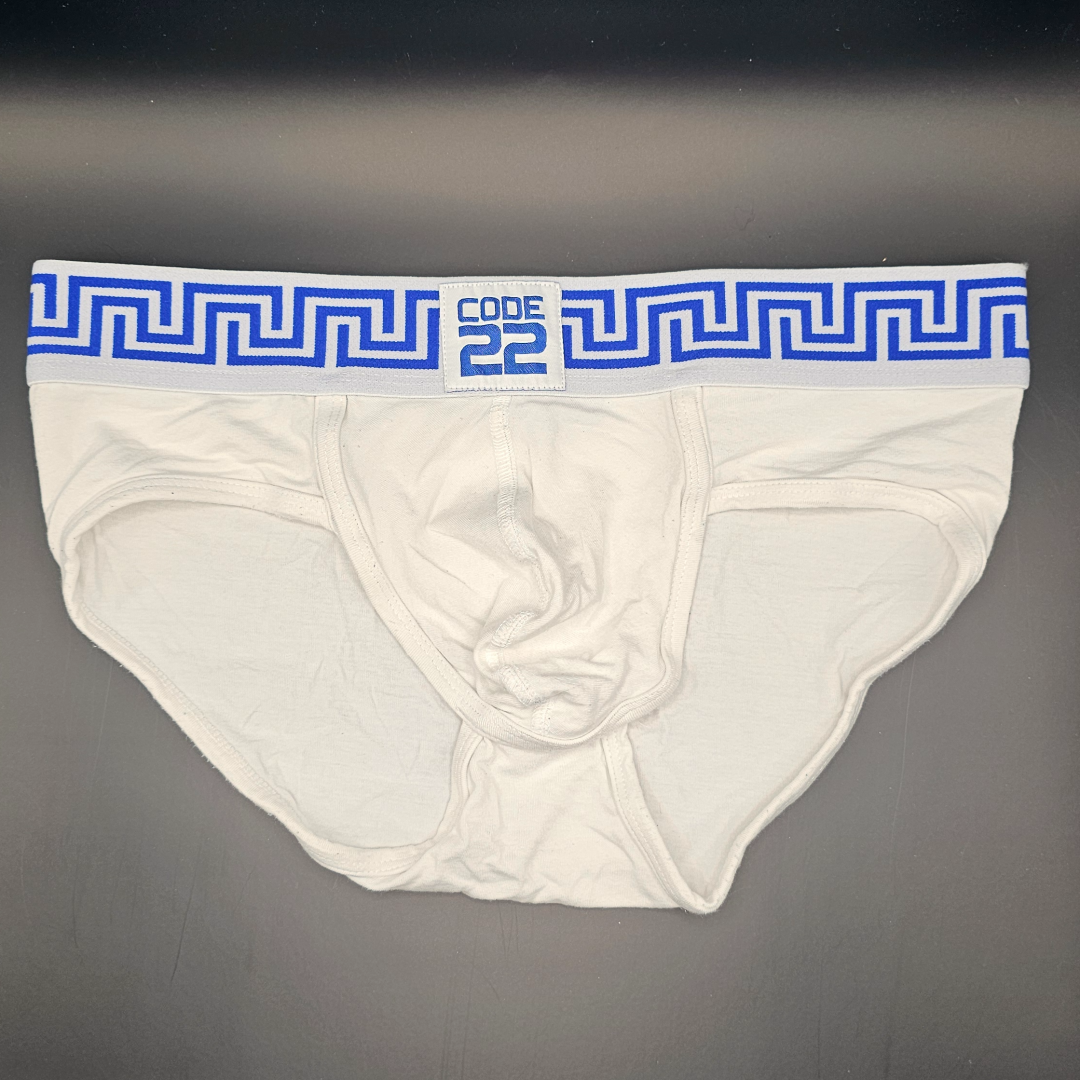 Code 22 White Briefs