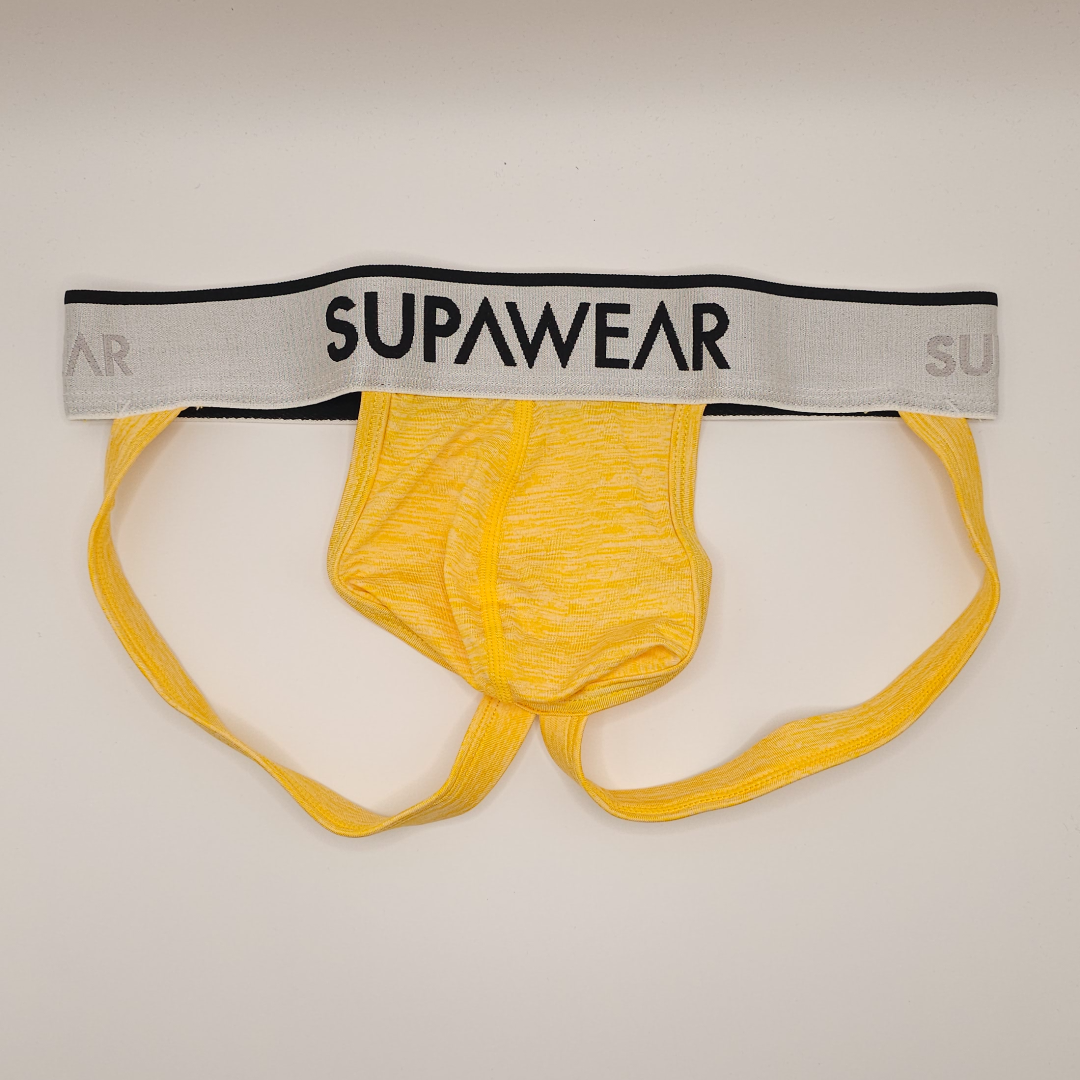 Hero Jockstrap Underwear - Yellow