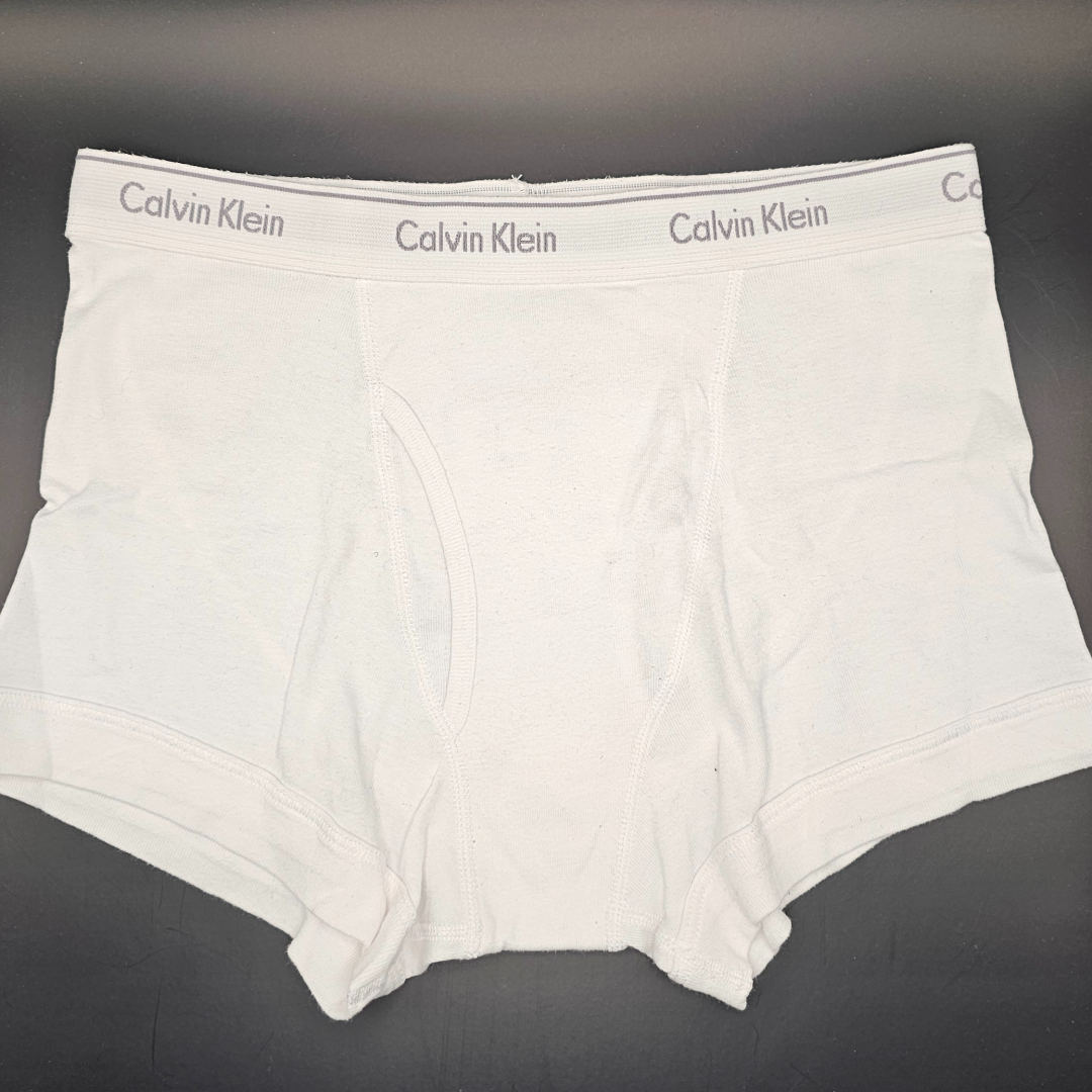 Calvin Klein White Trunk (with Fly)