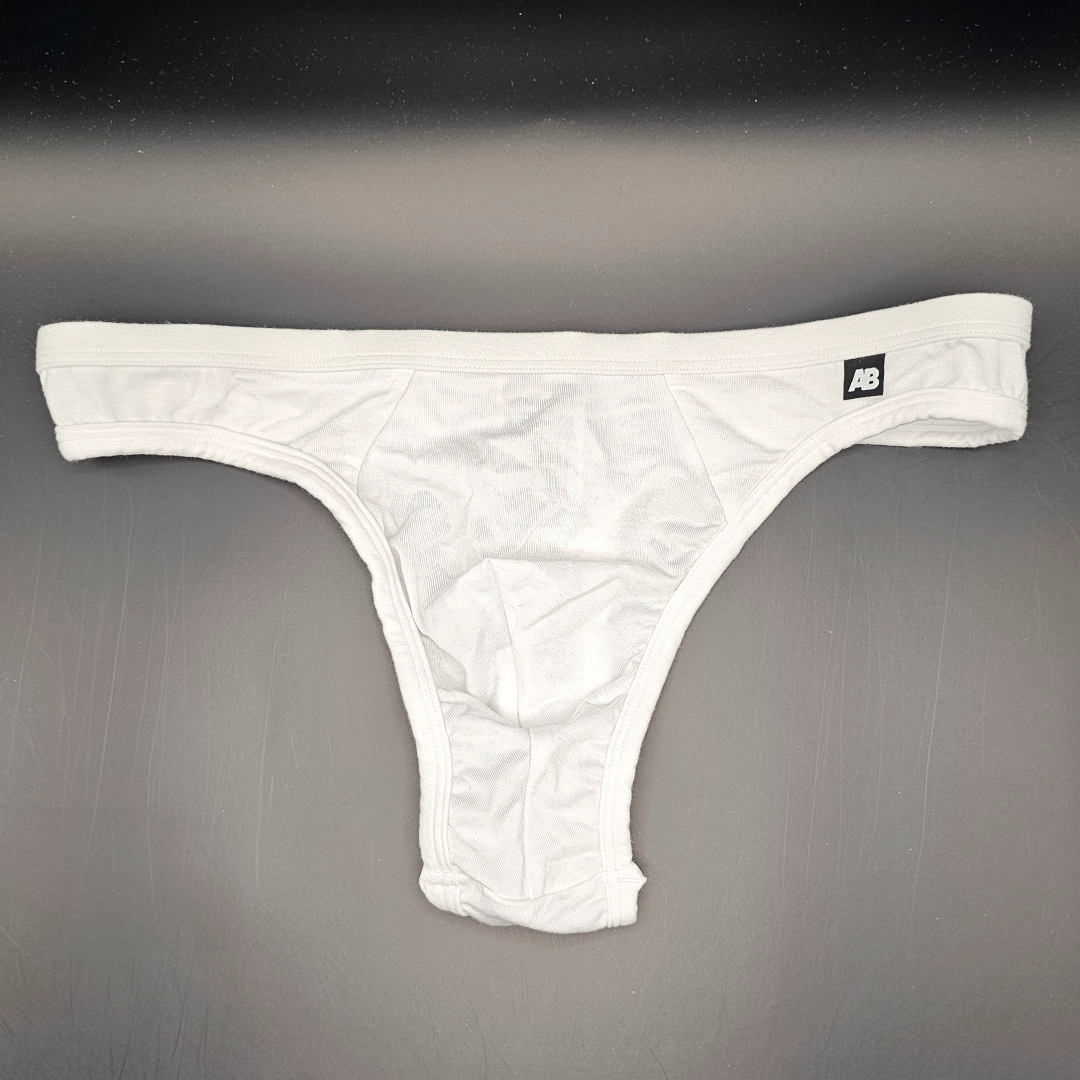 Aussiebum Slick White Thong