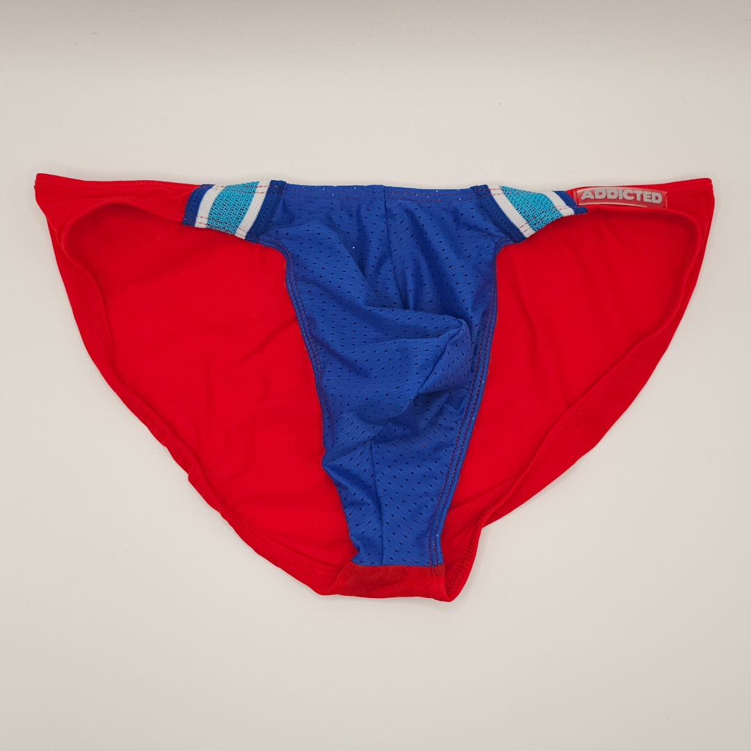 Addicted Mesh Mini Bikini Brief (red)