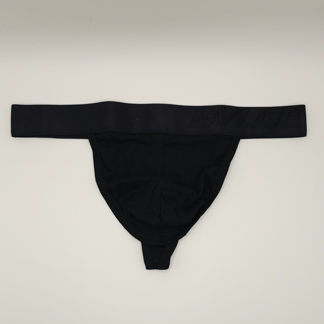 Black Bvlge Thong