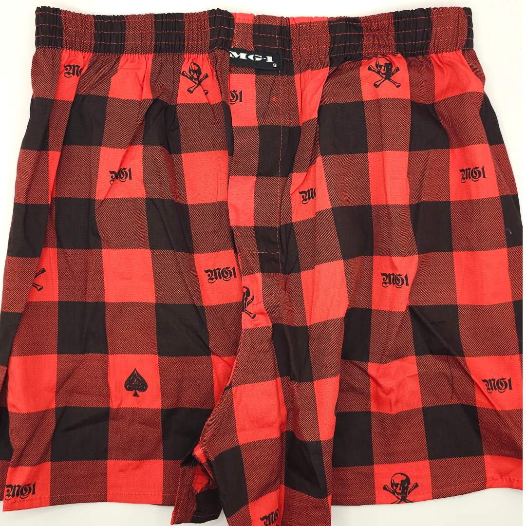 Mg-1 Boxershorts - Mqc (red - Black)