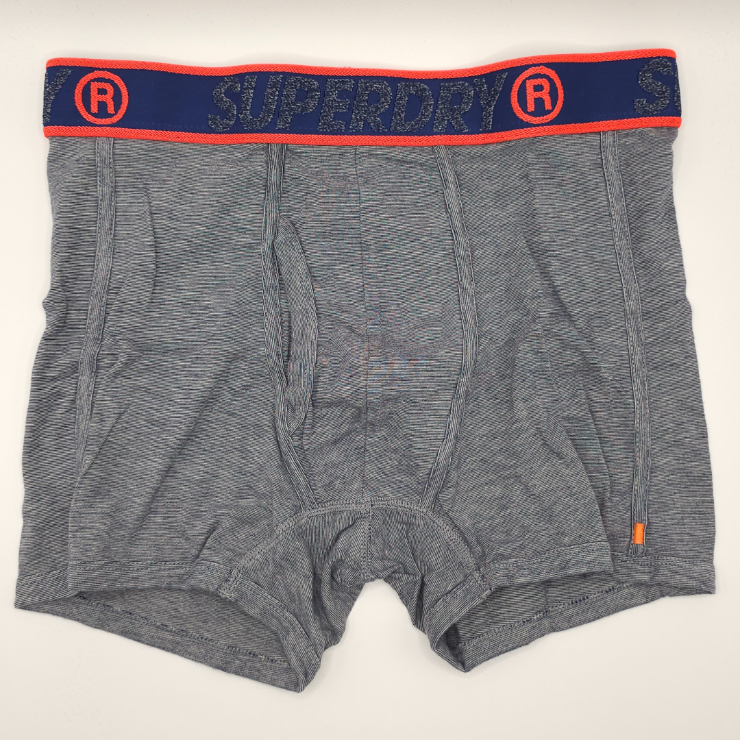 Superdry Grey Boxer Briefs (with Fly)
