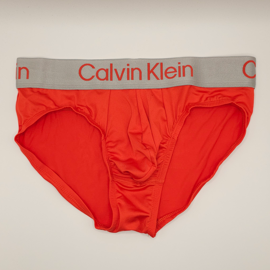 Calvin Klein Stretch Briefs (vermillion Orange)