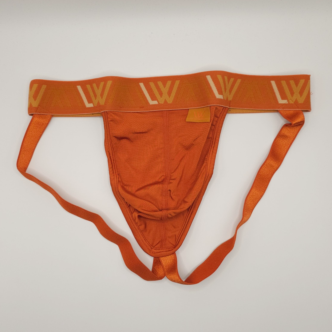 Lvw Signature Monogram Jockstrap - Desert Sun