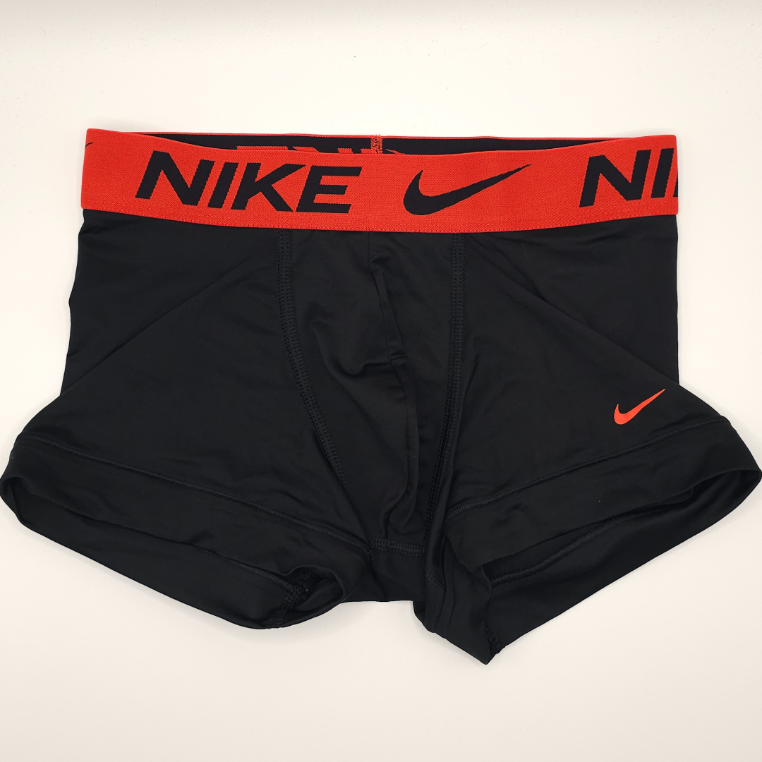 Nike Black Trunks (red Waistband)