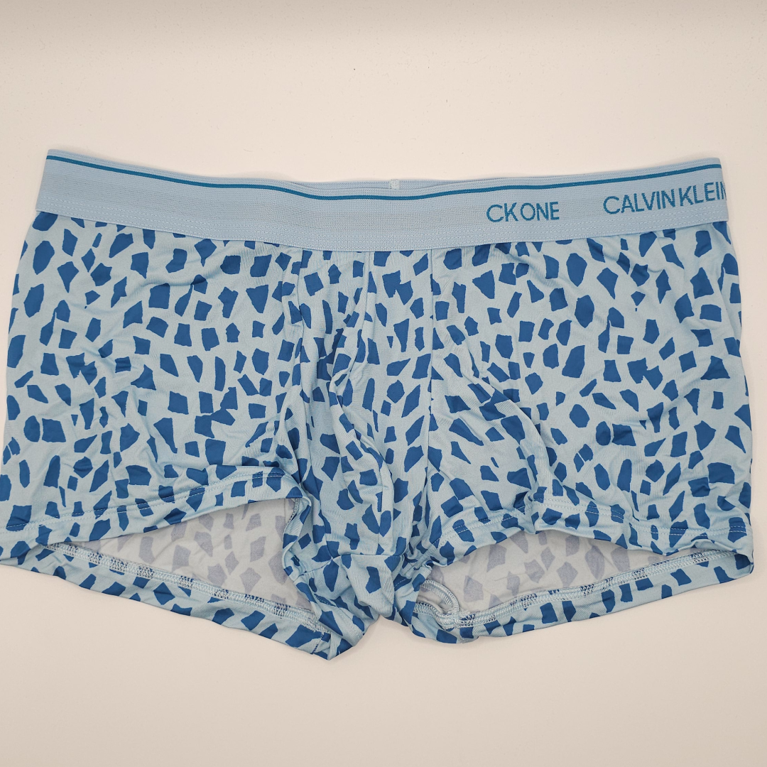 Calvin Klein Ck One Trunk (light Blue With Pattern)