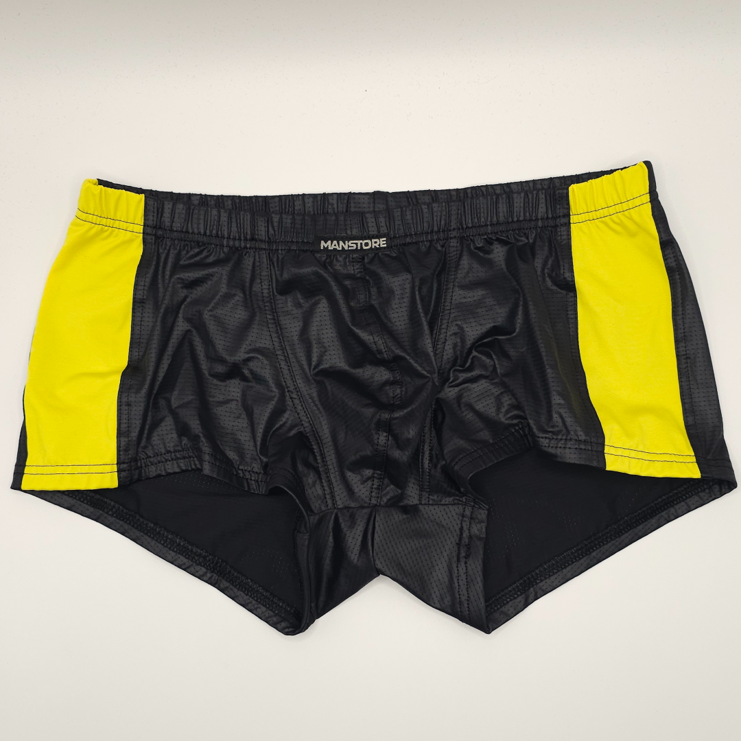 Manstore Micro Pants M758 (black / Yellow)