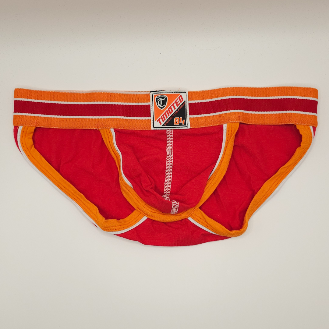 Timoteo "84" Athlete Tanga Brief Red