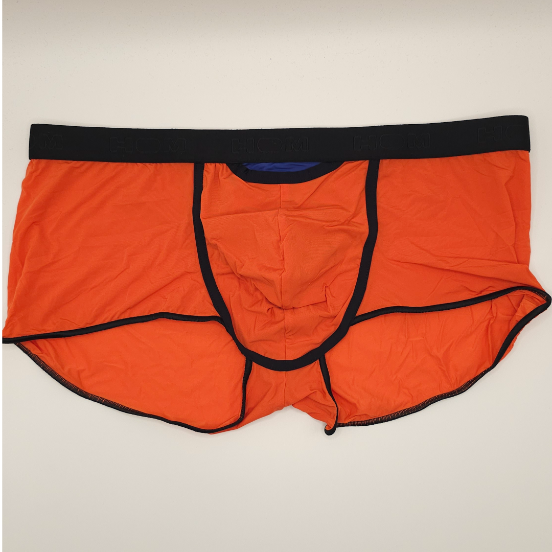 Hom Plume Up Men's Boxer Brief With Ho1 Opening (orange)