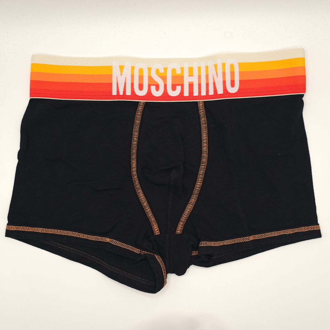 Mochino Black Boxer (retro Waistband)