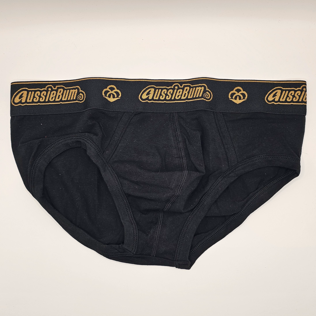 Aussiebum Cottonsoft 2.0 Black Brief
