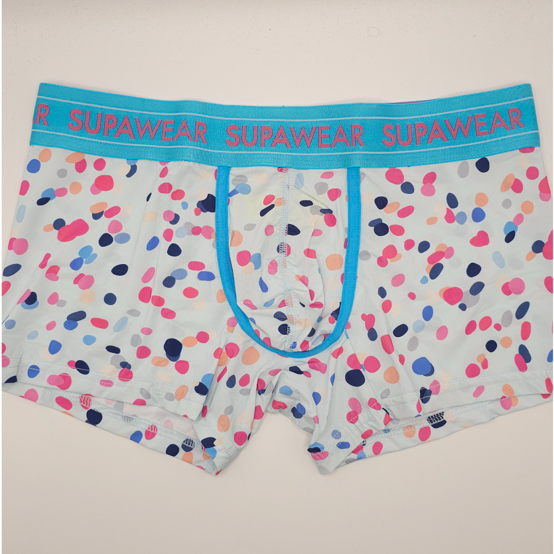 Supawear Sprint Ditsy Dots Trunk Light Blue