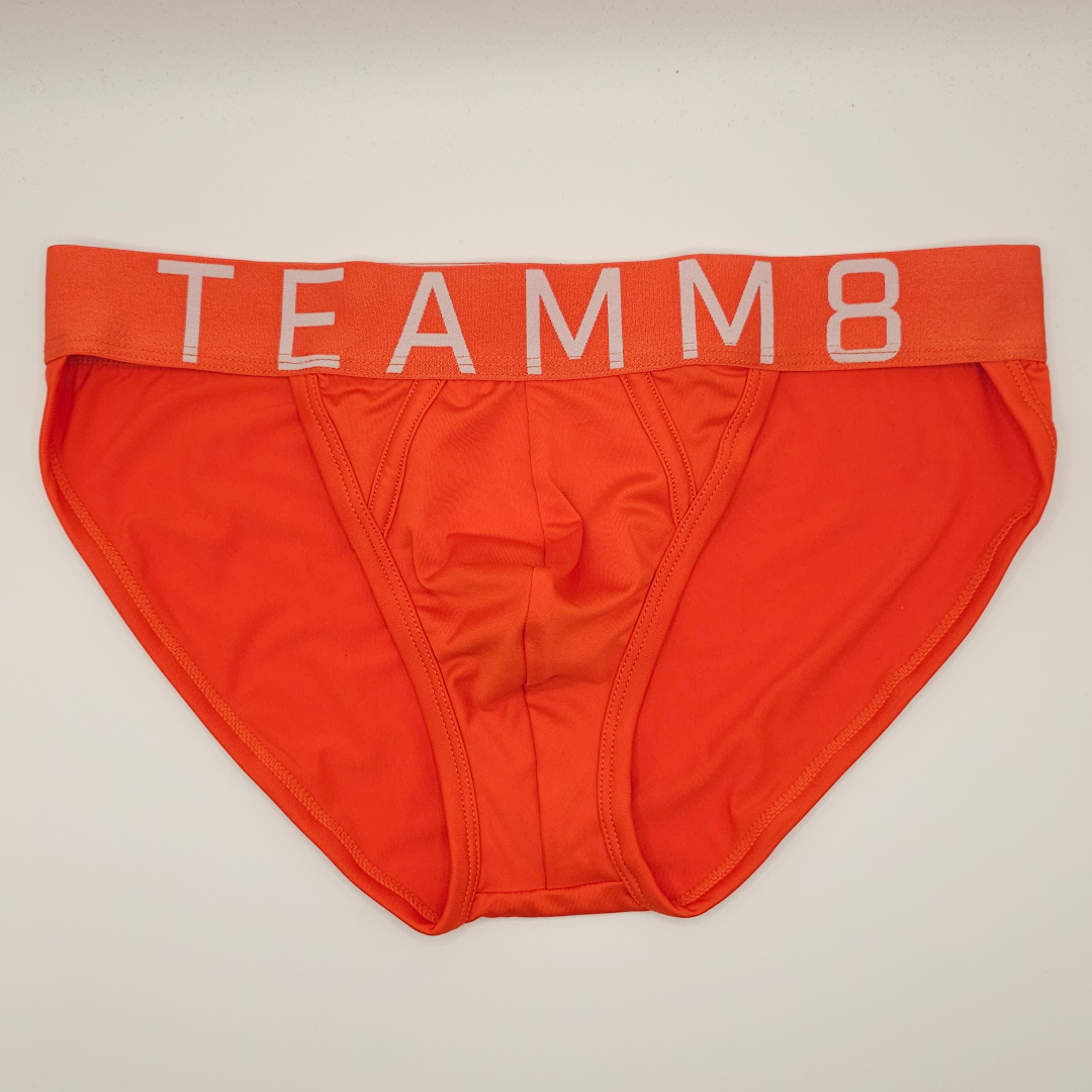 Teamm8 Spartacus Sports Brief Flame Orange