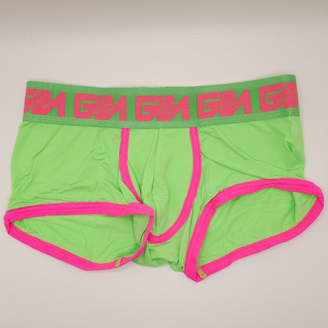 Garcon Model Lincoln Trunks Neon Green
