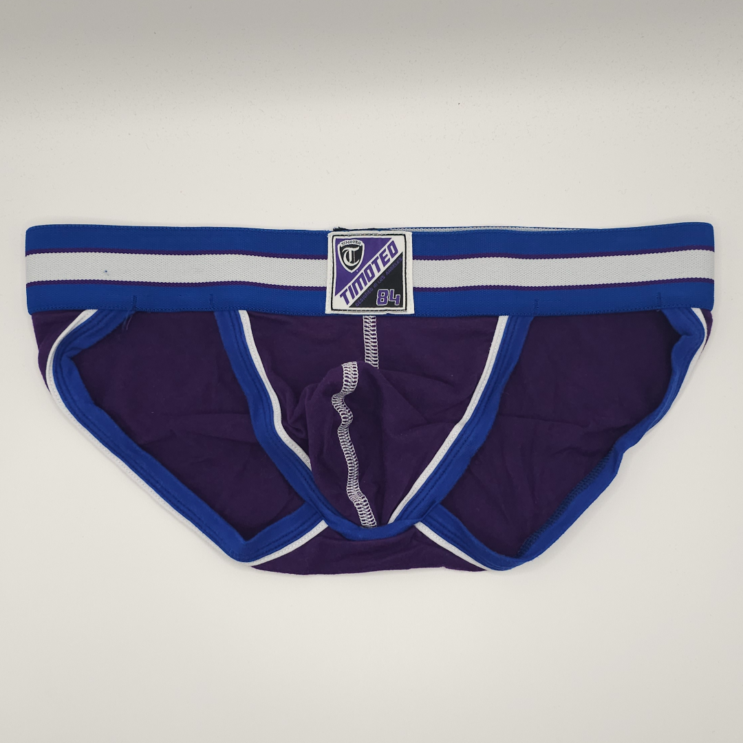 Timoteo "84" Athlete Tanga Brief Purple