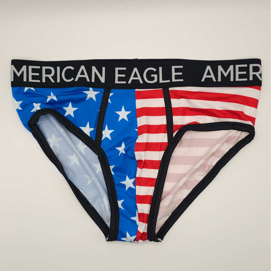 American Eagle American Flag Briefs
