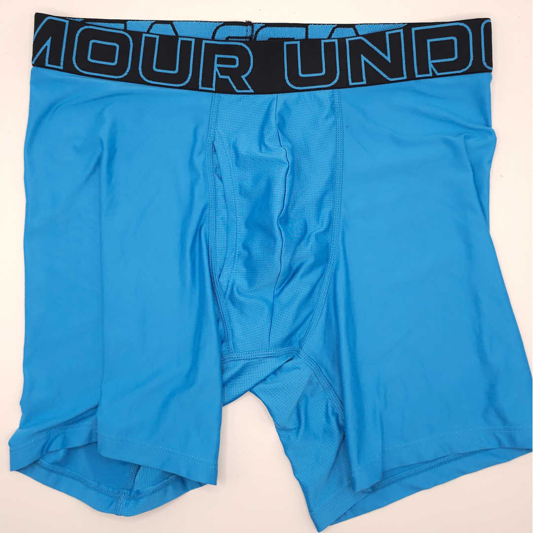 Under Armour Boxer Briefs With Fly (light Blue)
