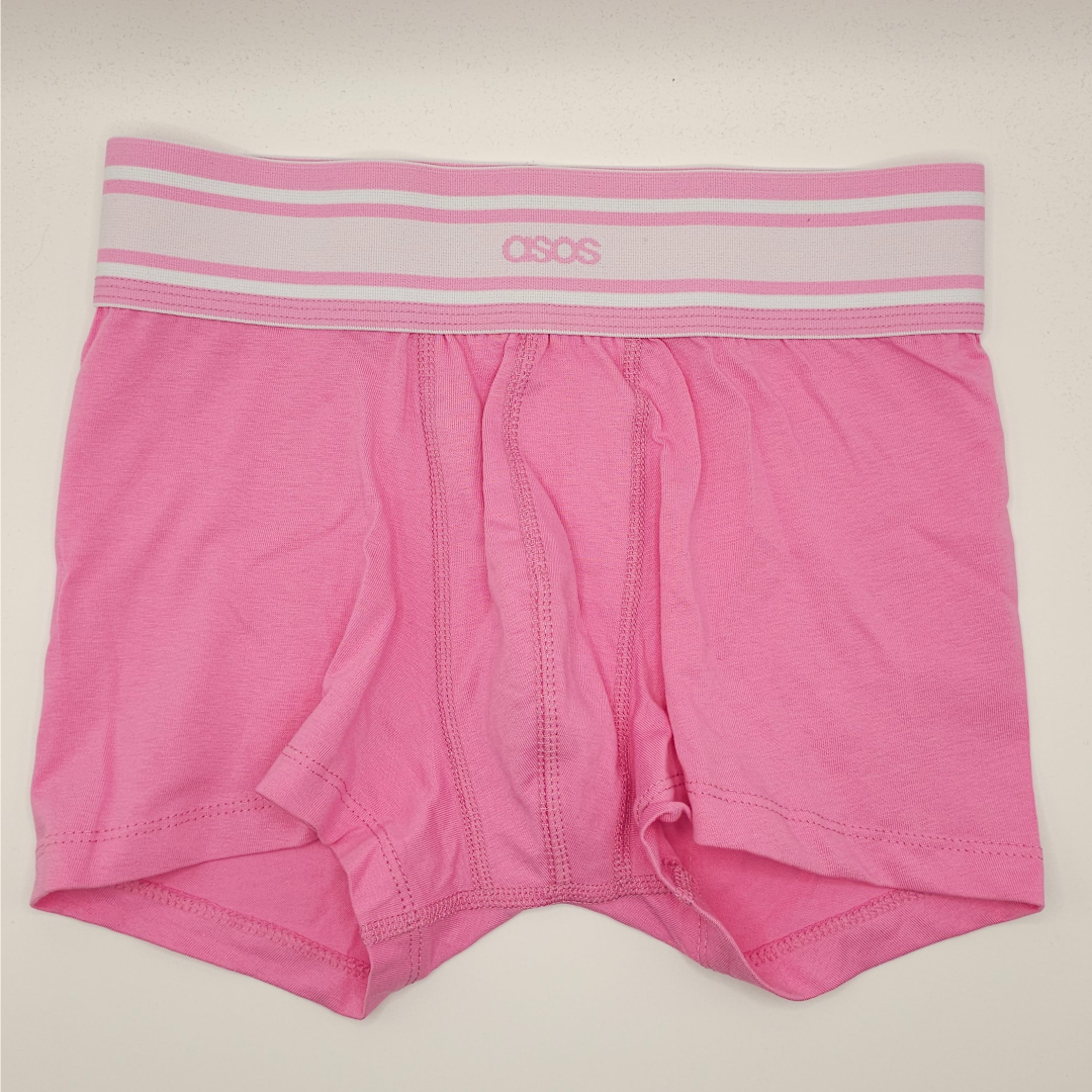 Asos Pink Boxer Briefs (wide Waistband)