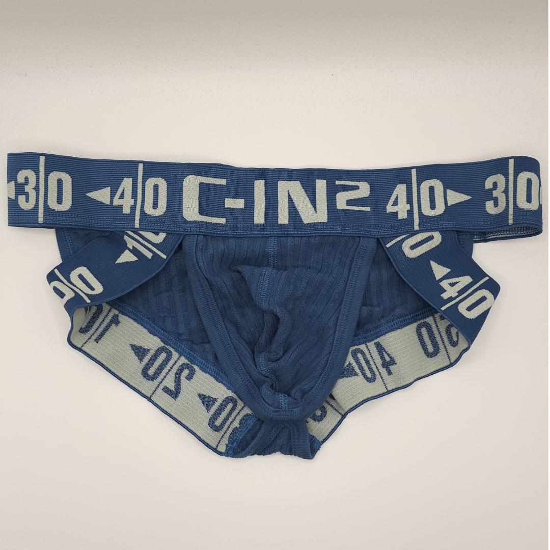 C-in2 H+a+r+d Hustle Brief Baran Blue