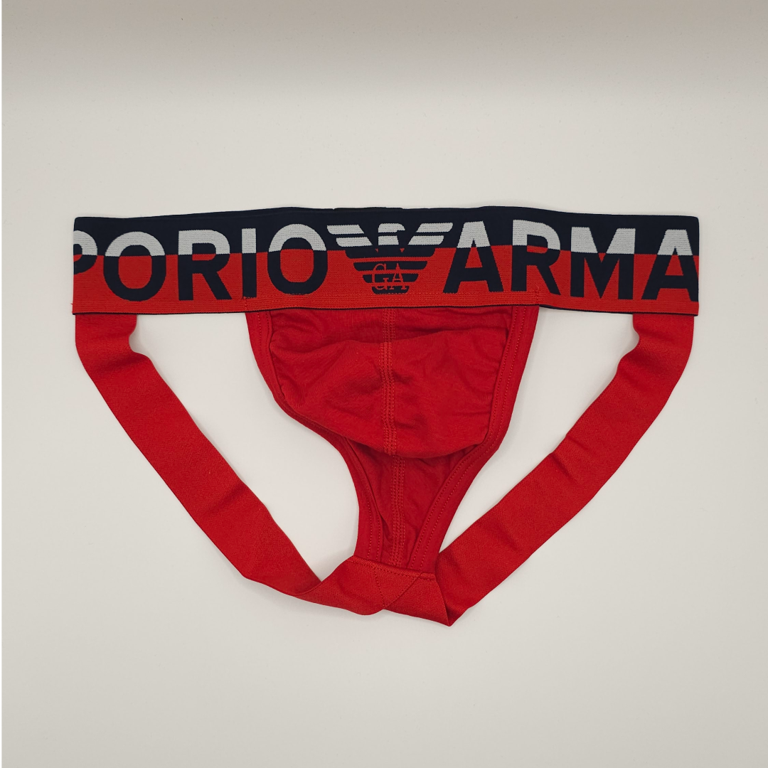 Red Emporio Armani Jockstrap